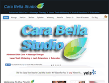 Tablet Screenshot of carabellastudio.com